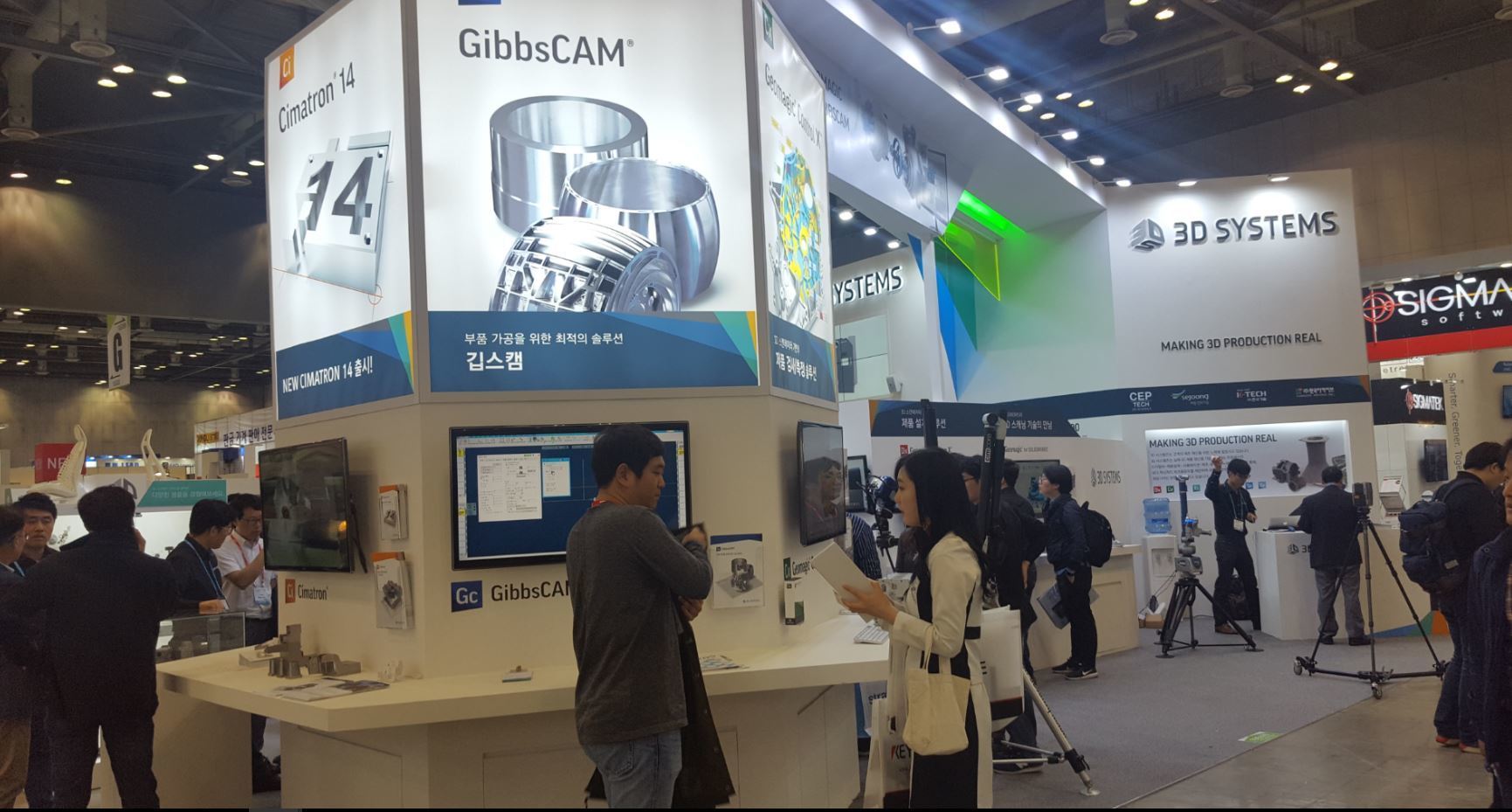 SIMTOS 2018] 아시아 미주관 편 (3D Systems, HP, Stratasys 외)