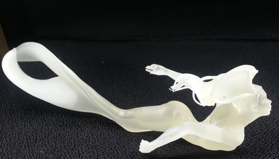 MultiJet  3D프린터로 출력한 인어