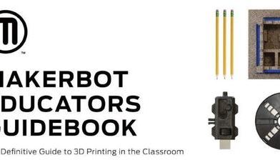 Makerbot의 "3D프린팅 교육자를 위한 가이드북" 발간 및 무료 다운로드