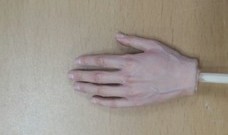 [3D프린터]투명채색기법으로 도색한 손 모양