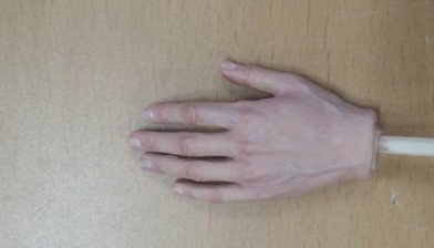 [3D프린터]투명채색기법으로 도색한 손 모양