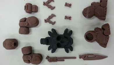 [3D프린팅]3DKitbash.com의 재밌는 모델링들 출력