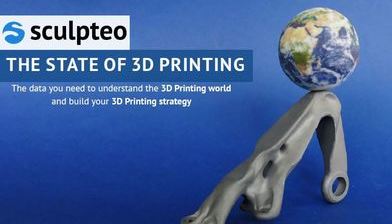 [3D프린터 레포트]The State of 3D Printing by Sculpteo