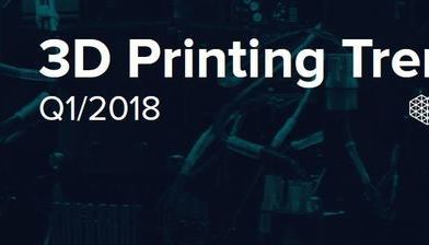 3DHubs의 3D Printing Trends 레포트 2018/1Q