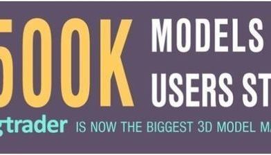 cgtrader, 가장 큰 3D 모델 마켓플레이스로 성장?