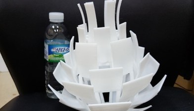 [3D프린터]Artichoke 조명등갓 출력