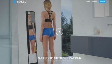 세계 최초의 3D 피트니스 트래커, Naked