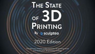 [3D프린터레포트]The state of 3D Printing  by Sculpteo (2020)