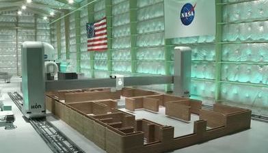 NASA, 화성 거주지를  건축 3D프린터로 시뮬레이션