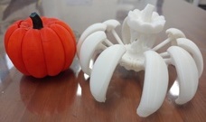 할로윈 호박 스파이더 트랜스포머 (Halloween Pumpkin Spider Transformer)