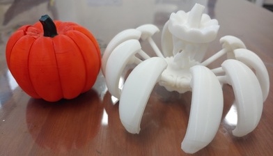 할로윈 호박 스파이더 트랜스포머 (Halloween Pumpkin Spider Transformer)