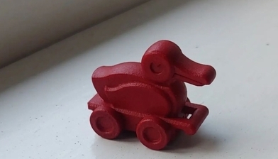 LEGO가 직접 제작한 3D프린트 오리 장난감