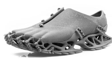 독특한 디자인의 3D프린팅한 스니커즈, Cryptide Sneakers