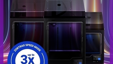 Zortrax 3D프린터, 스피드모드로 3배까지 빠르게 출력