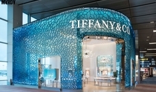 Tiffany 매장을 재활용 플라스틱을 사용하여 3D프린팅으로 장식