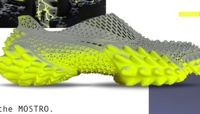 PUMA,  3D프린팅된 Uni Mostro  스니커즈