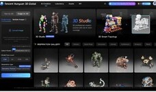 Tencent, 2D 모델을 3D 모델로 변환하는 생성기 출시