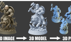 Hitem3D, 3D프린팅 가능한 Image-to-3D AI Platform
